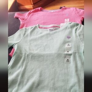 Epic Threads Kids Short Sleeve Tees in Pink and Green
